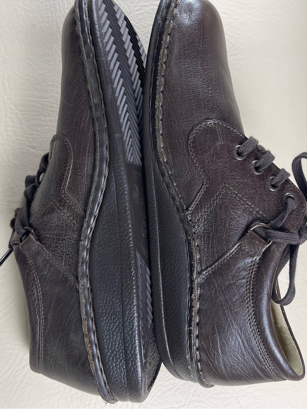 Finn Comfort Dark Brown Leather Lace-Up Oxford Sz 43 NWOT - Picture 8 of 11